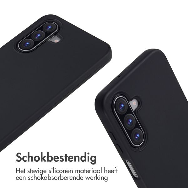 imoshion Siliconen hoesje met koord Samsung Galaxy A17 (5G) - Zwart