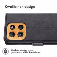 imoshion Luxe Bookcase Motorola Moto G15 / G15 Power - Zwart