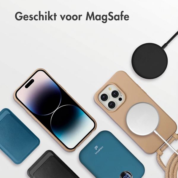 imoshion Color Backcover met afneembaar koord met MagSafe Apple iPhone 14 Pro - Nude