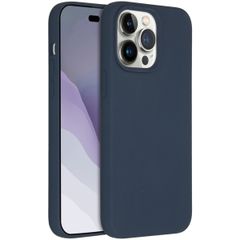 Accezz Liquid Silicone Back Cover Apple iPhone 14 Pro Max - Dark Blue