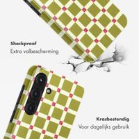 Selencia Vivid Backcover Samsung Galaxy S25 - Check This Olive