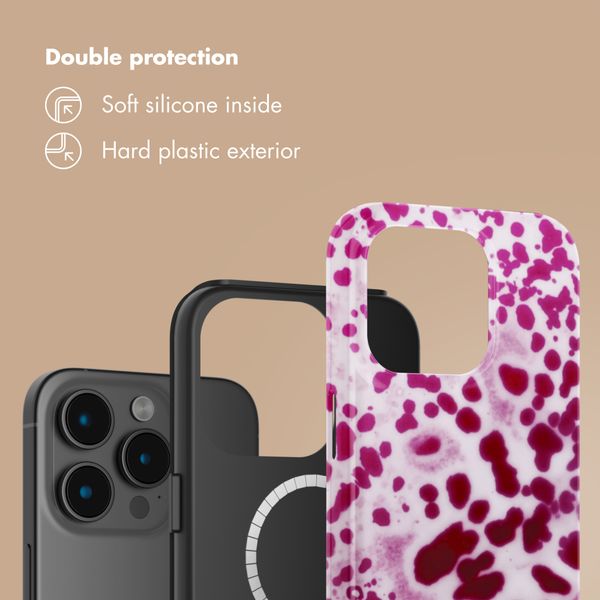 Selencia Vivid Back Cover with MagSafe Apple iPhone 15 Pro - Cosmic Orchid