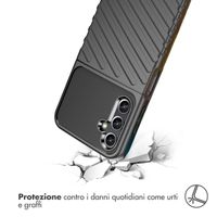 imoshion Thunder Backcover Samsung Galaxy A14 (5G/4G) - Zwart