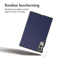 imoshion Trifold Bookcase Lenovo Yoga Tab - Donkerblauw