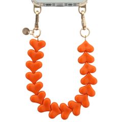 Selencia Lova Hartjes Polskoord - Orange