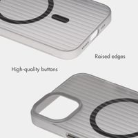 Accezz Lite Case with MagSafe | Fluted | Apple iPhone 15 - Grey