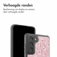 imoshion Design hoesje Samsung Galaxy S21 FE - Berries Blush