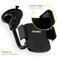 Accezz Telefoonhouder auto iPhone 6 - Universeel - Voorruit - Zwart