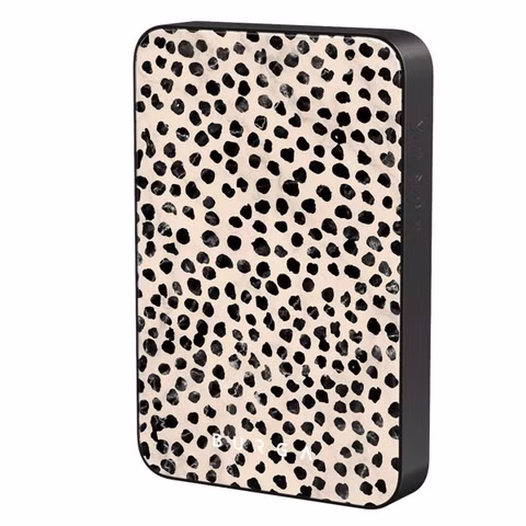 Burga Magnetic Powerbank 5.000 mAh - MagSafe en Qi2 - Almond Latte / Gunmetal