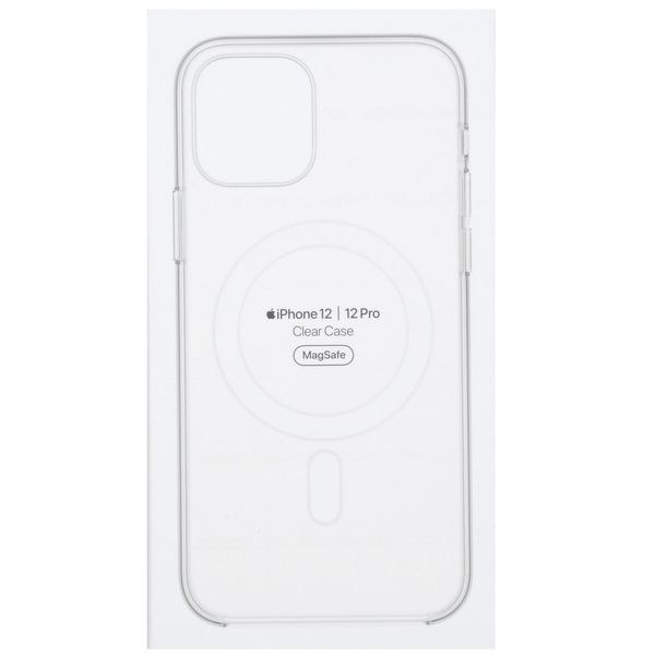 Apple Clearcase MagSafe Apple iPhone 12 (Pro) - Transparant