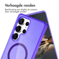 imoshion Sparkle Backcover met MagSafe Samsung Galaxy S25 Ultra - Glitter Paars