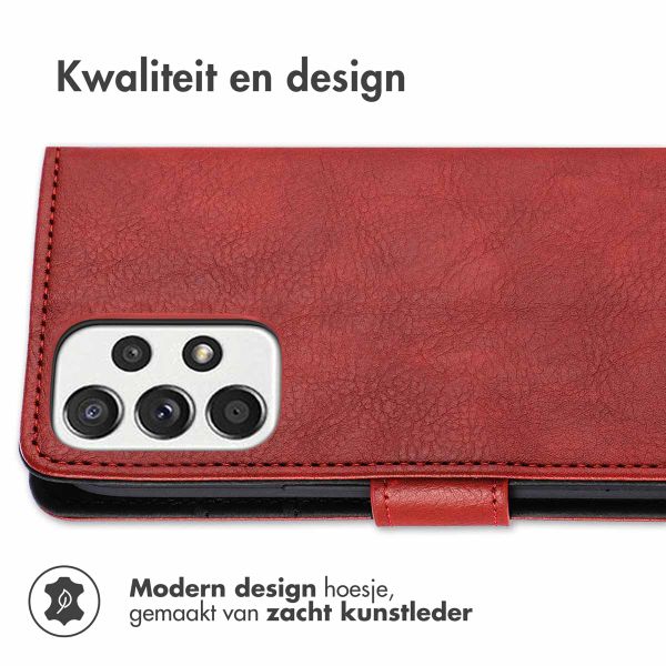 imoshion Luxe Bookcase Samsung Galaxy A53 - Rood