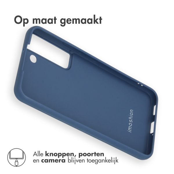 imoshion Color Backcover voor de Samsung Galaxy S22 - Donkerblauw