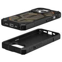 UAG Monarch Pro Backcover iPhone 15 Pro - Kevlar Element Green