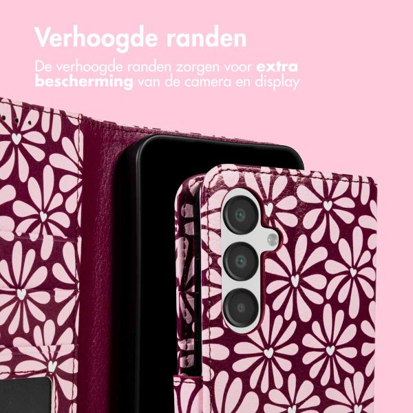 imoshion Design Bookcase Samsung Galaxy A35 - Bloom Love Blush