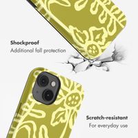 Selencia Vivid Back Cover Apple iPhone 14 - Chalky Bloom