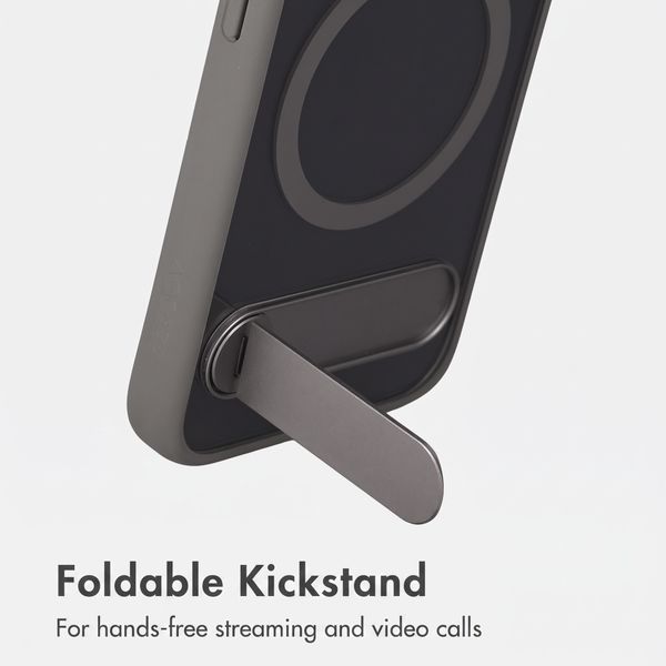 Accezz Hold Case with MagSafe Apple iPhone 15 Pro - Grey