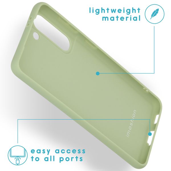 imoshion Color Backcover Samsung Galaxy S21 - Olive Green