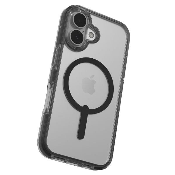 ZAGG Santa Cruz Snap Case met MagSafe Apple iPhone 16 - Clear / Black