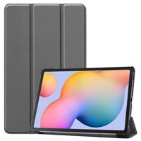 imoshion Trifold Bookcase Samsung Galaxy Tab S6 Lite (2020/2022/2024) - Grijs