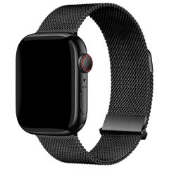 imoshion Milanees magnetisch bandje Apple Watch | 44/45/46/49 mm - Zwart