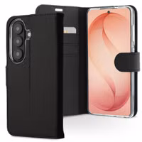 Accezz Wallet Softcase Bookcase Samsung Galaxy S26 Plus - Zwart