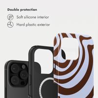 Selencia Vivid Case with MagSafe Apple iPhone 16 Pro Max - Dream Swirl Chocolate