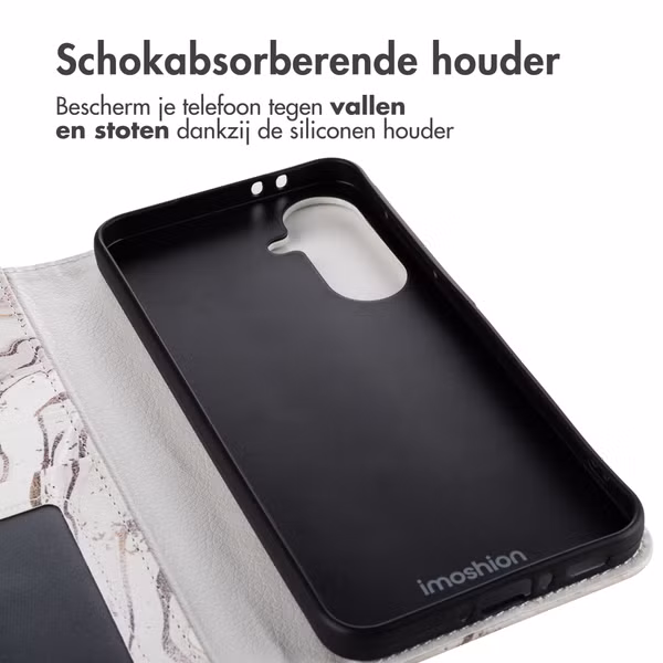 imoshion Design Bookcase Samsung Galaxy A37 (5G) - Sandy Marble