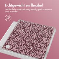 imoshion Design Clear Backcover Kobo Libra Colour - Bloom Love Blush