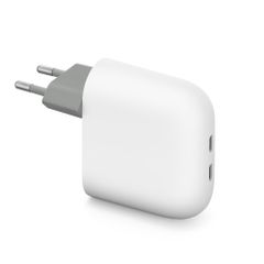 Google Pixel Flex Oplader 2x USB-C 67W - Sneeuw