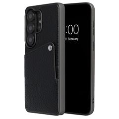 Selencia Riva Backcover met Pashouder Samsung Galaxy S26 Ultra - Black