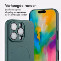imoshion Color Backcover met MagSafe Apple iPhone 16 Pro - Donkergroen