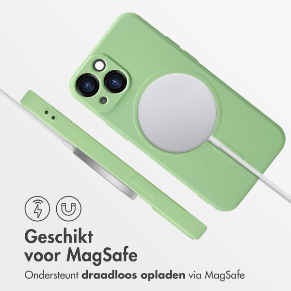 imoshion Color Backcover met MagSafe iPhone 13 Mini - Groen