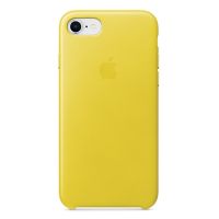 Apple Leather Backcover Apple iPhone SE (2022 / 2020) / 8 / 7 - Spring Yellow
