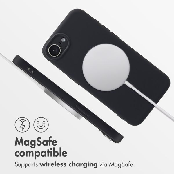 imoshion Colour Back Cover with MagSafe Apple iPhone 17e / 16e - Black