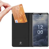 Dux Ducis Slim Softcase Bookcase Nokia G60 - Zwart