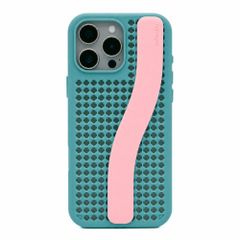 Callbuddy Hoesje met Strap Apple iPhone 16 Pro Max - Miami Vice