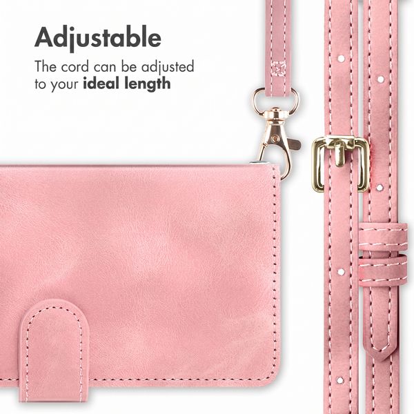 imoshion Bookcase with Strap Samsung Galaxy A27 (5G) - Pink