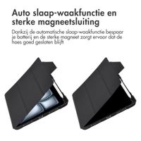 Accezz Rugged Trifold Bookcase Apple iPad Air 11 inch (2025) M3 / (2024) M2 / Air 5 (2022) / Air 4 (2020) - Zwart