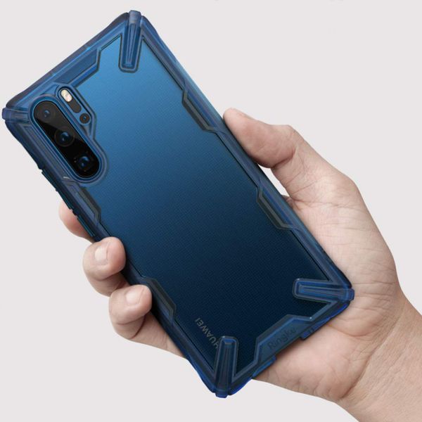 Ringke Fusion X Backcover Huawei P30 Pro - Blauw