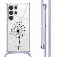 imoshion Design hoesje met koord Samsung Galaxy S22 Ultra - Sandstone Dandelion