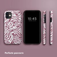 Selencia Vivid Backcover Apple iPhone 11 - Trippy Swirl Dark Rose