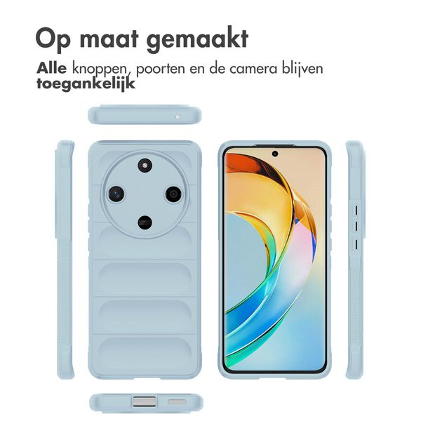 imoshion EasyGrip Backcover Honor Magic 6 Lite - Lichtblauw