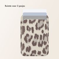 Selencia Sabi Pashouder met MagSafe - Soft Ivory