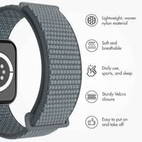 imoshion Nylon Strap Apple Watch | 38/40/41/42 mm - Ash Green