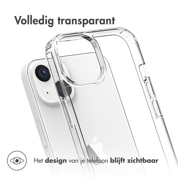 Accezz Xtreme Impact Backcover Apple iPhone 14 - Transparant