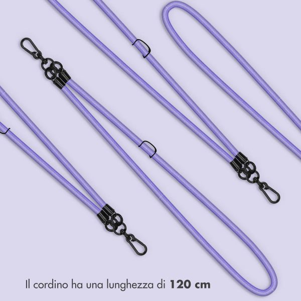 imoshion Universeel telefoonkoord one size - 10 mm dik - Lila