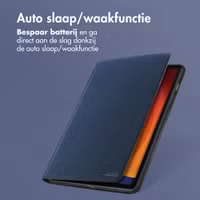 Accezz Classic Tablet Case Samsung Galaxy Tab S10 Lite / S9 11.0 inch / Tab S10 FE / S9 FE 10.9 inch - Donkerblauw
