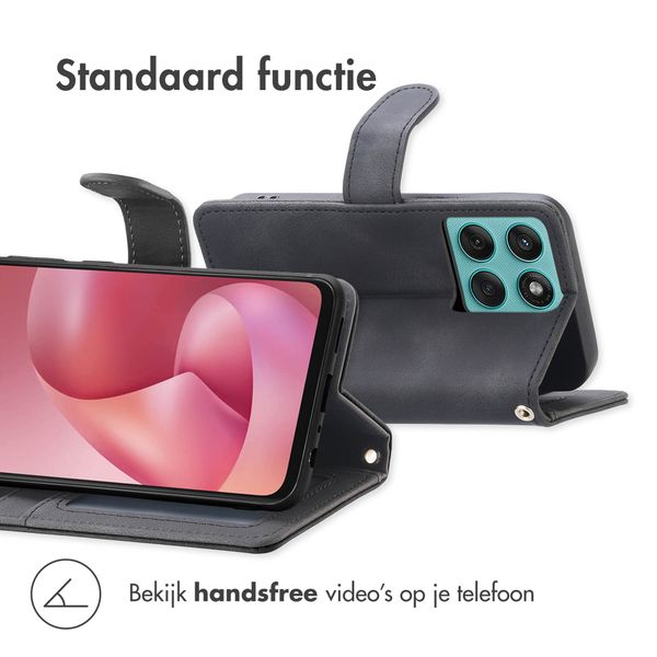 imoshion Bookcase met koord Motorola Moto G57 Power - Zwart