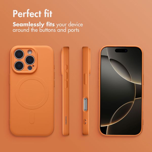 imoshion Colour Back Cover with MagSafe Apple iPhone 16 Pro - Orange